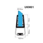 Magnetic shower seal UKM01 for glass thickness 3.5-5 mm Steigner 2 nr.3