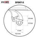 Window seal SFD07-S Steigner technical nr.2