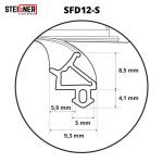 Window seal SFD12-S Steigner technical nr.2