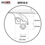 Window seal SFD13-S Steigner technical nr.2
