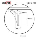 Shower seal SDD02 Steigner 10, 14, 18 mm 4 nr.5