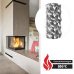Fireplace fiberglass rope seal SKD02 14 mm dark grey Steigne 3 nr.4