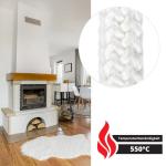 Fireplace fiberglass rope seal SKD02 white Steigner 1 nr.3