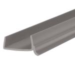 Kitchen plinth seal strip 16, 18, 19 mm grey Steigner nr.1