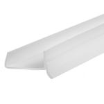 Kitchen plinth seal strip 16, 18, 19 mm white Steigner nr.1